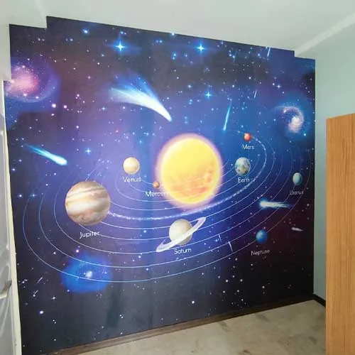 نصب کاغذ دیواری کربن