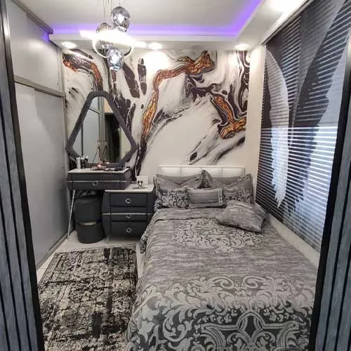 نصب کاغذ دیواری در ویلا