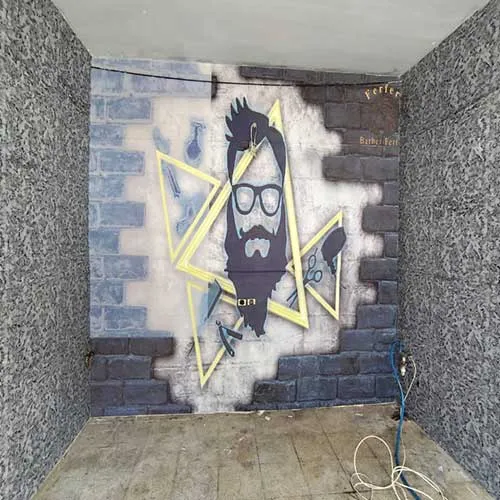 نصب کاغذ دیواری برای اتاق 12 متری