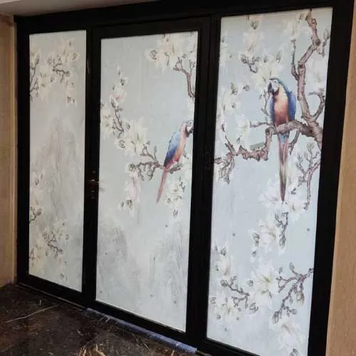 نصب کاغذ دیواری فضای اداری